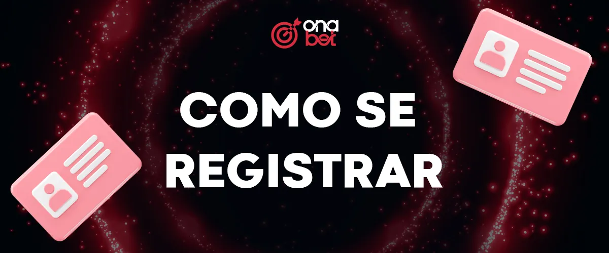 Registo e login no site da casa de apostas OnaBet
